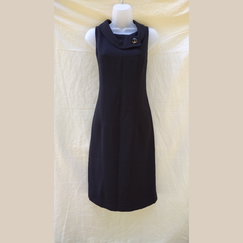 Positive Attitude Women's Vintage Classic Timeless Elegant Black Dress Size 8